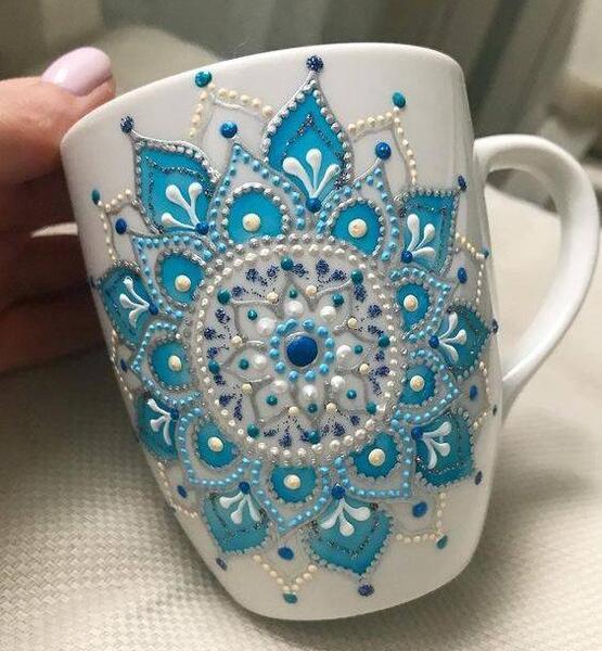 عکس نقاشی زیبا لیوان