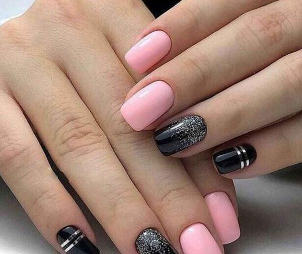 عکس مدل طراحی ناخن کوتاه جدید