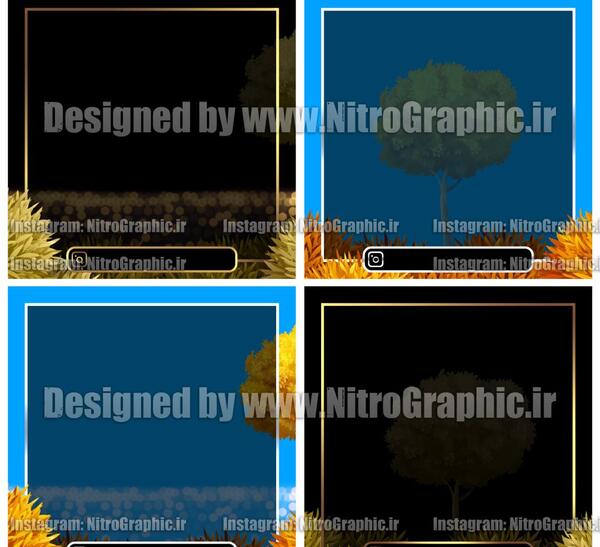 عکس پاییز گرافیکی