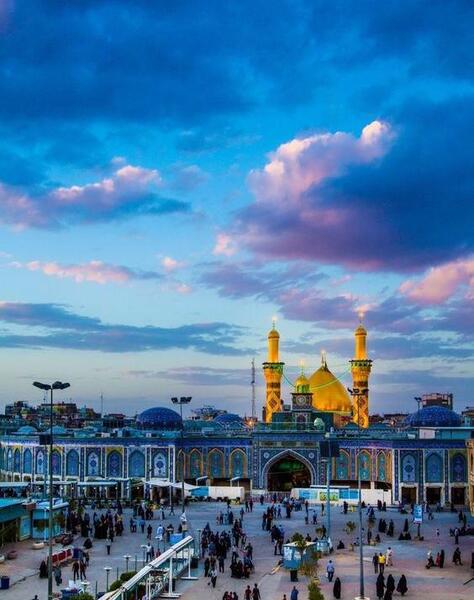 عکس بین الحرمین حرم امام حسین