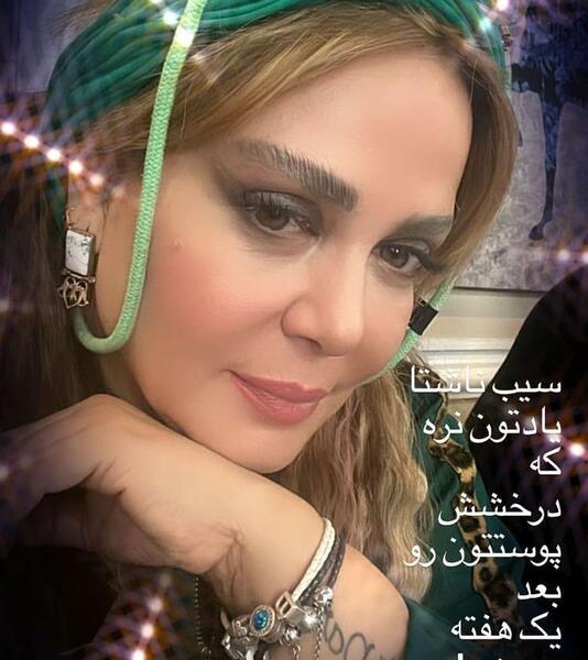 عکس تتوی دست بهاره رهنما