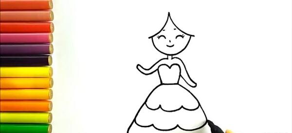 عکس نقاشی زیبا عروسک
