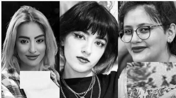 عکس مهسا امینی و نیکا شاکرمی