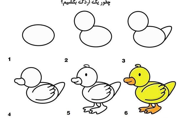 عکس نقاشی زیبا مرحله ای