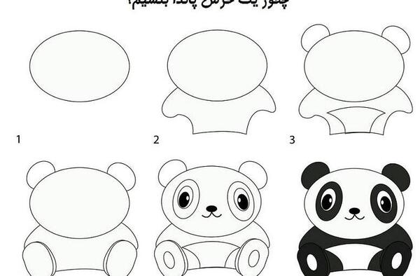 عکس نقاشی زیبا مرحله ای