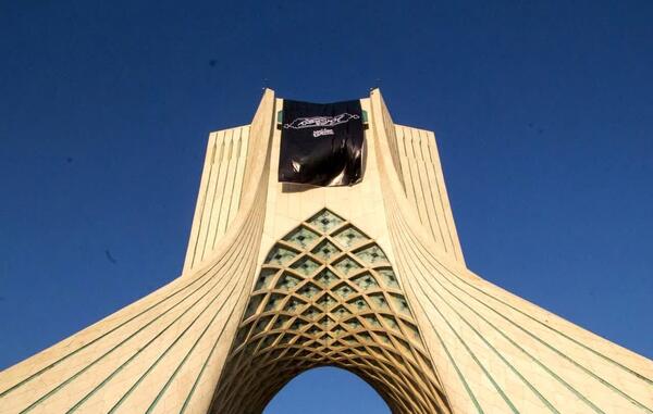عکس نقشه ایران سیاه پوش