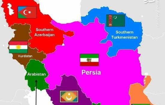 عکس نقشه ایران سیاه پوش