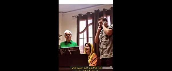 عکس نیکا شاکری خوانندگی
