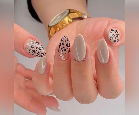 عکس طرح ناخن طبیعی