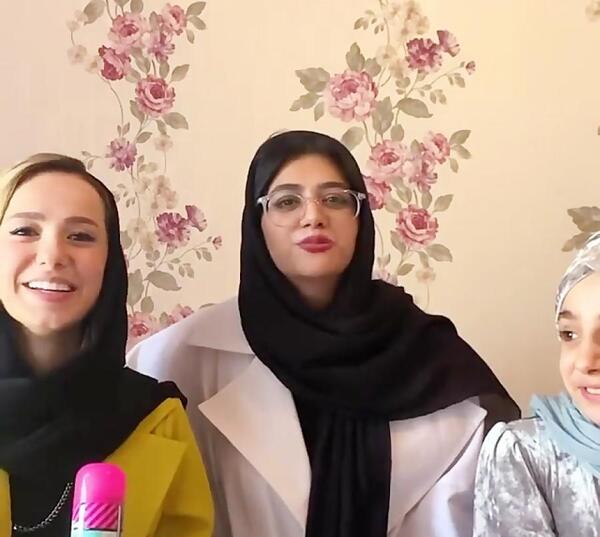 عکس خنده دار پریسا و سرنا