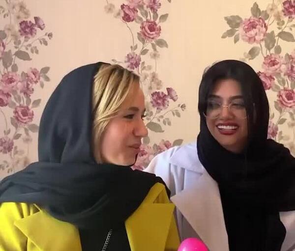 عکس خنده دار پریسا و سرنا