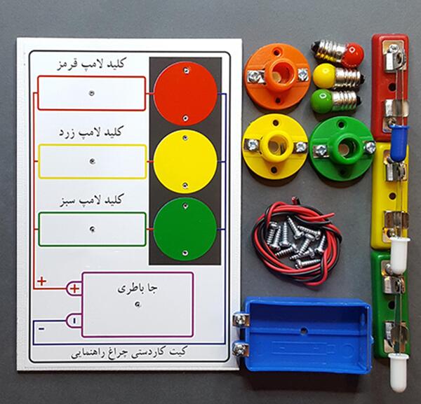 عکس چراغ راهنمایی کارتونی