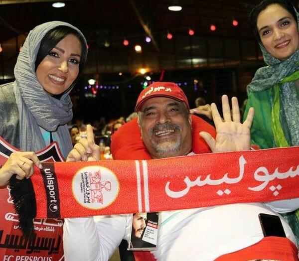 عکس نوشته طرفدار پرسپولیس