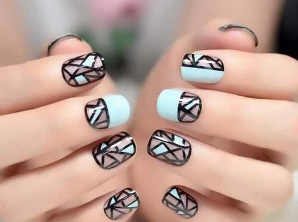 عکس مدل فرنچ ناخن عروسکی