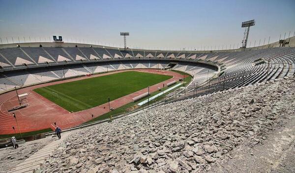عکس ورزشگاه در حال ساخت پرسپولیس