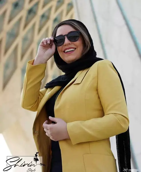 عکس شیرین صمدی و همسرش