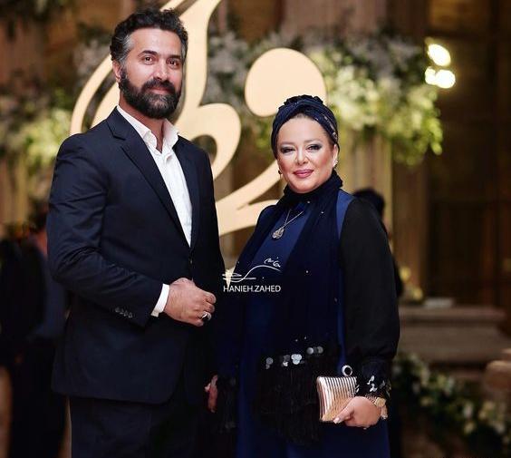 عکس بهاره ارجمند و همسرش