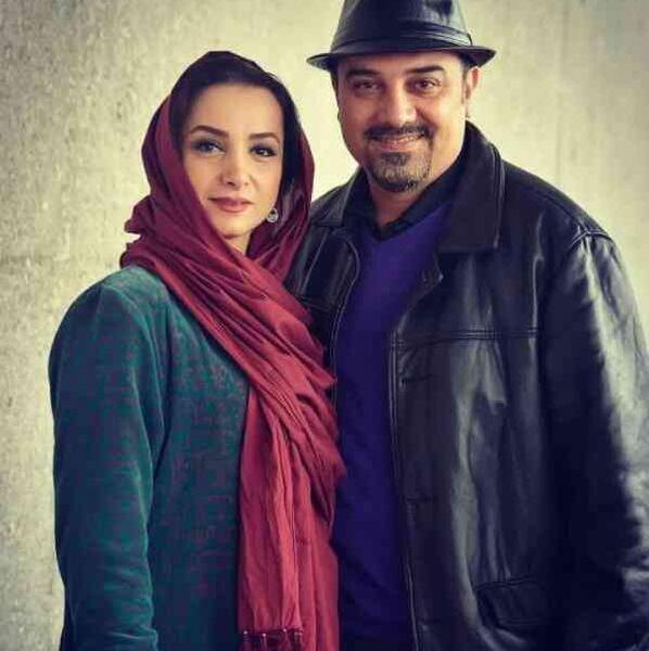 عکس بهاره ارجمند و همسرش