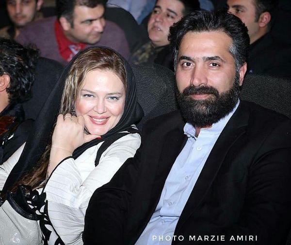 عکس بهاره ارجمند و همسرش