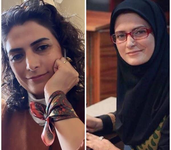 عکس شیرین صمدی و مهسا ملک مرزبان