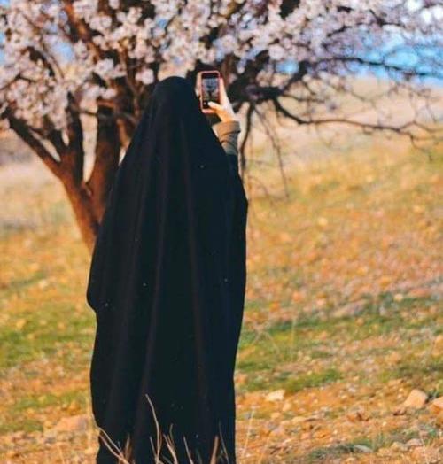 عکس دختر چادری زیبا جدید