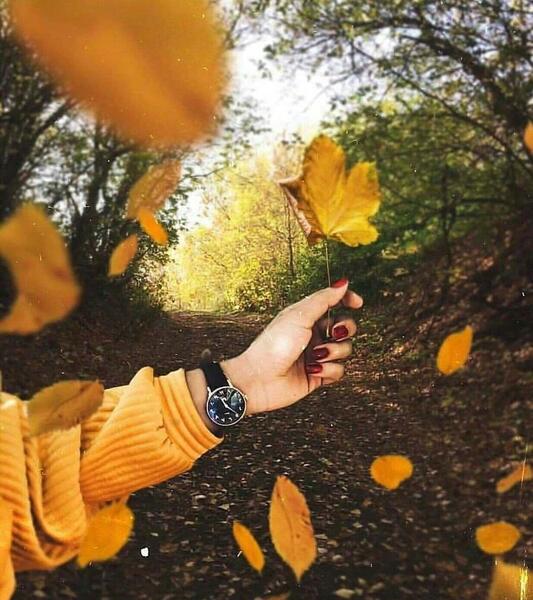 عکس دختر پاییزی جدید