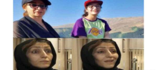 عکس سارینا اسماعیل زاده و مادرش