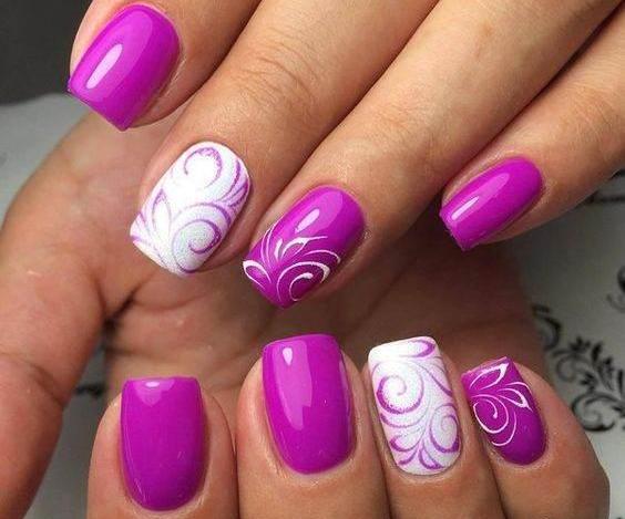 عکس طرح ناخن عید