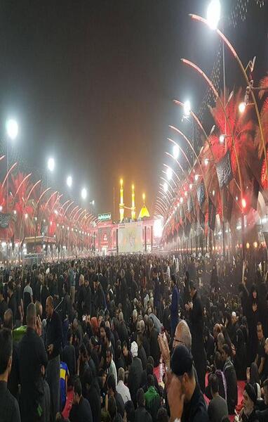 عکس بین الحرمین شب جمعه