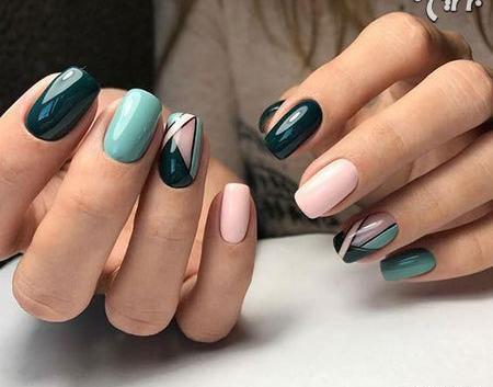 عکس طرح ناخن دخترانه ساده