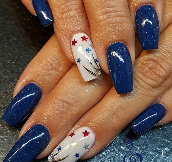 عکس طرح ناخن دخترانه ساده