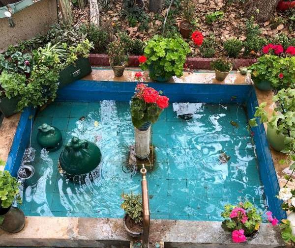 عکس حوض آبی