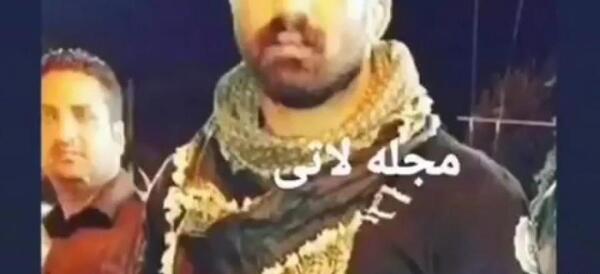 عکس تاتو عقاب وحید مرادی