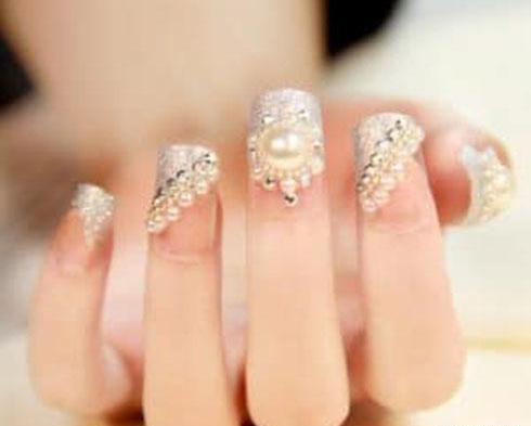 عکس مدل ناخن های عروس