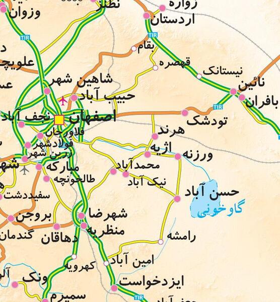 عکس تصویر نقشه طبیعی ایران