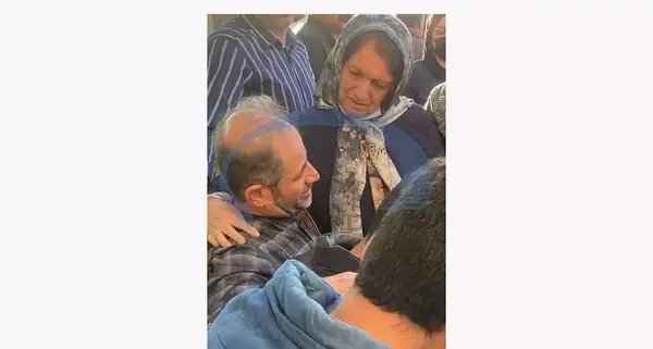 عکس مهسا امینی با شوهرش