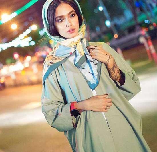 عکس تاتو دست ملیکا تهامی