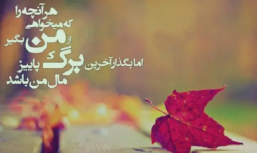 عکس استوری برای پایان پاییز