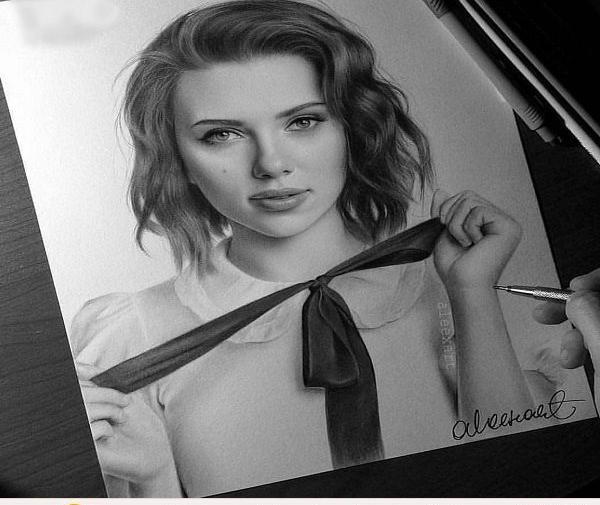 عکس نقاشی سیاه قلم نیشابور