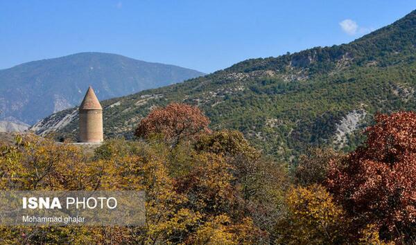عکس پاییزی گنبد کاووس