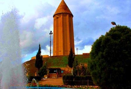 عکس پاییزی گنبد کاووس