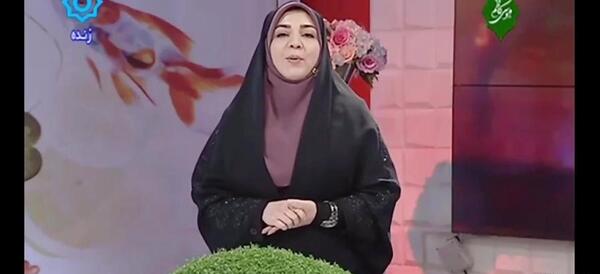 عکس خانم غنی زاده مجری رادیو ارومیه