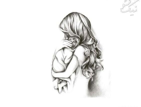عکس تاتو مادر فرزند