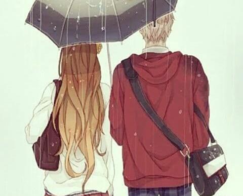 عکس نقاشی فانتزی عاشقانه دختر و پسر