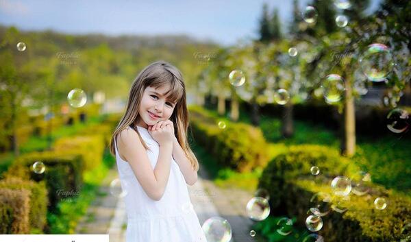 عکس حباب سبز