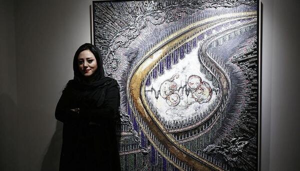 عکس نقاشی مدرن مینیاتور