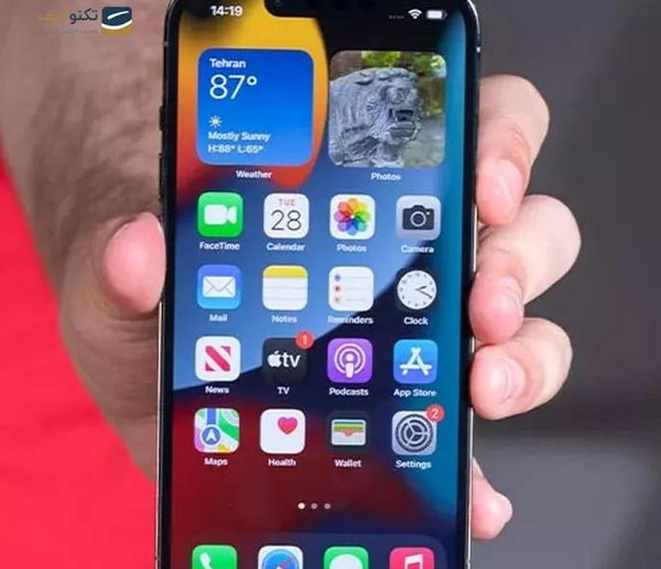 عکس گوشی اپل طبیعی