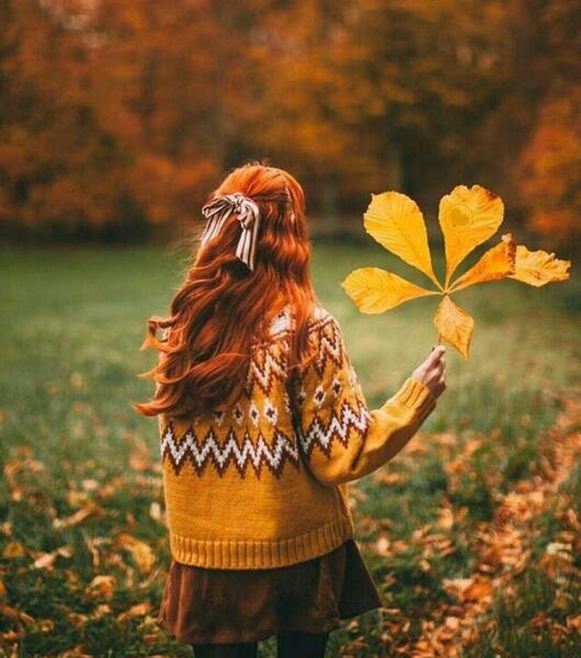 عکس پاییزی عاشقانه بدون متن
