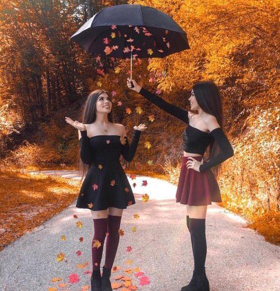 عکس پروفایل پاییزی شیک دخترانه