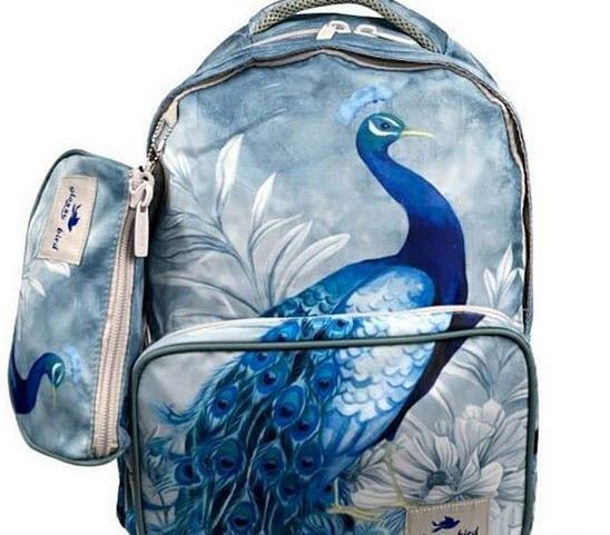 عکس کیف مدرسه بنفش